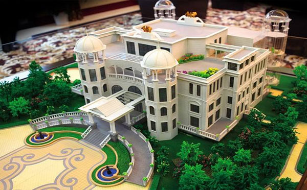 农业甘州甘州沙盘模型的应用