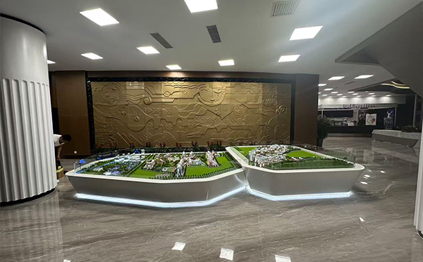 兰州理工大学校区全貌沙盘图2